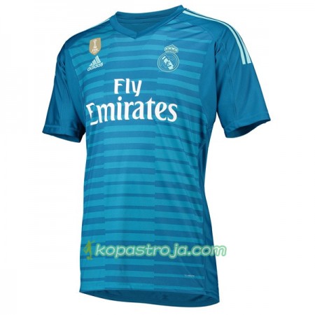 Billiga Fotbollströjor Real Madrid Målvakt Borta tröja 2018/19 Kortärmad